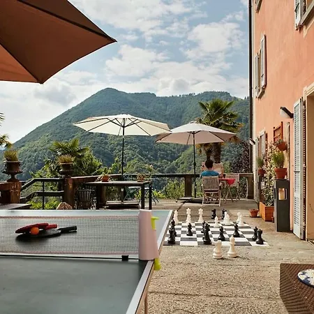 Wild Valley Palm Terrace In Valle Onsernone * Loco